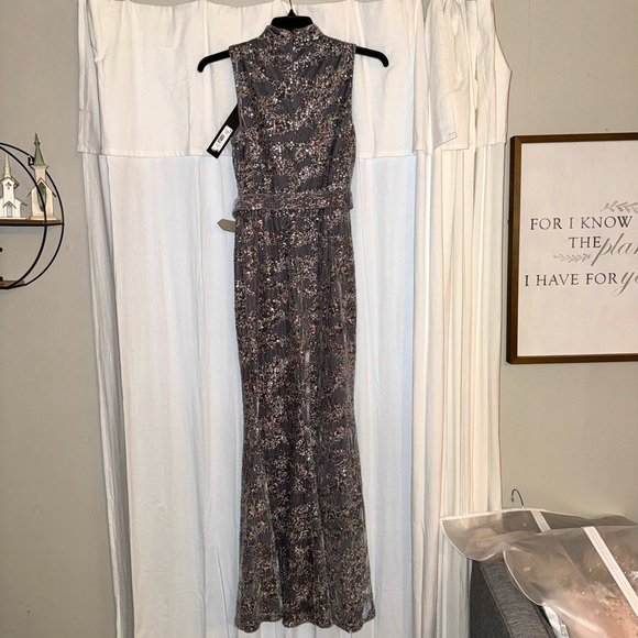 ✨Badgley Mischka Sequined Velvet Gown✨ - Picture 10 of 10